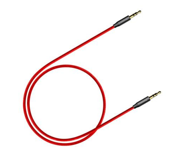 Baseus Kabel Audio Jack 3,5 - Jack 3,5 Baseus Yiven 1m czerwony CAM - 1379443 - zdjęcie 3